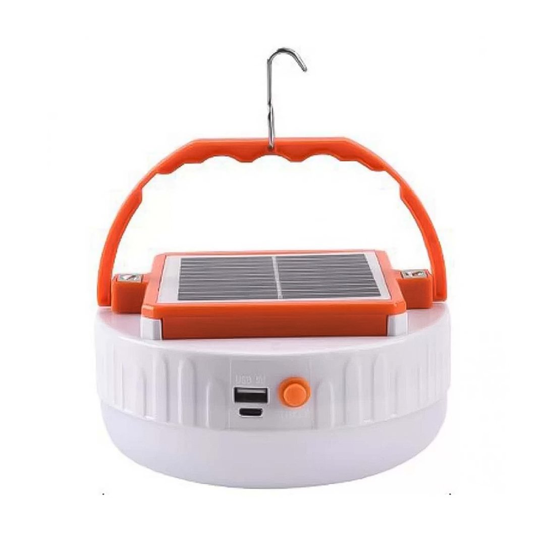 LM24-10-17 LAMPARA RECARGABLE CON PANEL SOLAR UFO2022-150