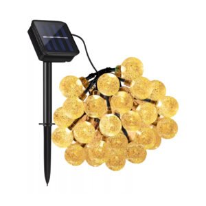 LUZ DECORATIVA 10M/50 LUCES + PANEL SOLAR