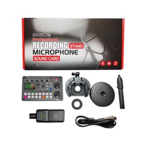 KIT CONSOLA CON MICROFONO DE CONDENSADOR F998
