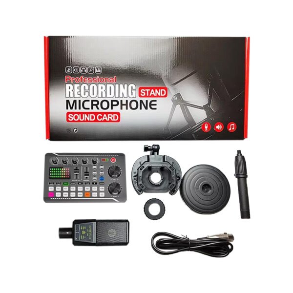 KIT CONSOLA CON MICROFONO DE CONDENSADOR F998