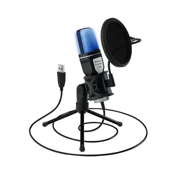 MICROFONO DE CONDENSADOR USB SF-666R