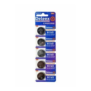 PILA TIPO BOTON CR2032 3VOLTS (1 BLISTER DE 5U)