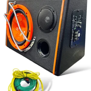 bajo amplificado 8" con tweeter tf t802